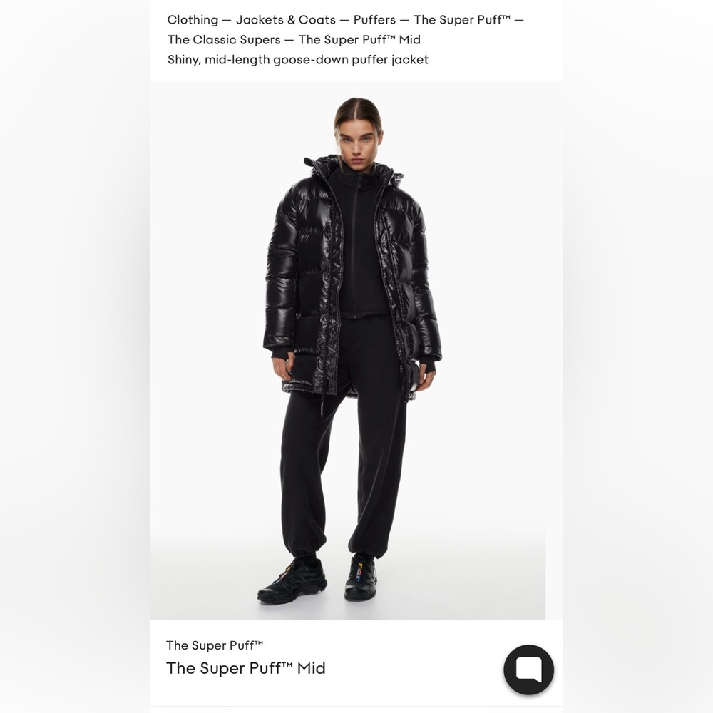 Aritzia Superpuff Mid XXXS
